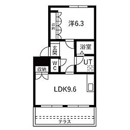 ヴィラ花水木II 101
