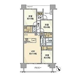 デュオヒルズ植田 1302