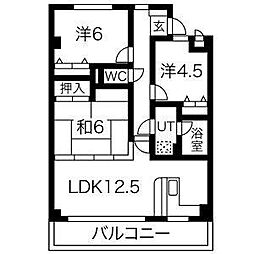 グランドヒルズ供米田一番館 306