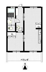 佃マンション 4A
