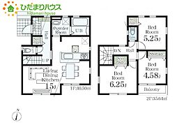 上尾市瓦葺　新築一戸建て　リーブルガーデン　01