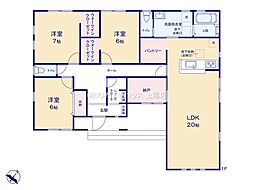 熊谷市三ケ尻　新築一戸建て　リーブルガーデン　01