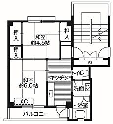 ビレッジハウス君津3号棟 0201