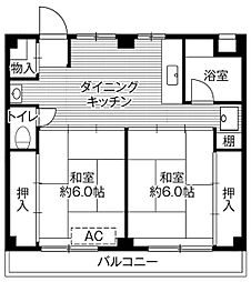 ビレッジハウス鎌ヶ谷2号棟 0203