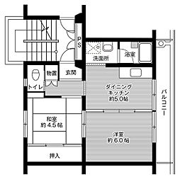 ビレッジハウス吉田宮小路2号棟 0504