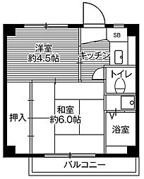 ビレッジハウス不入斗4号棟 0504