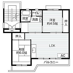 ビレッジハウス足利葉鹿2号棟 0307