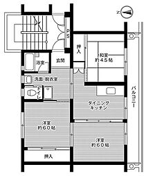 ビレッジハウス富山北5号棟 0403