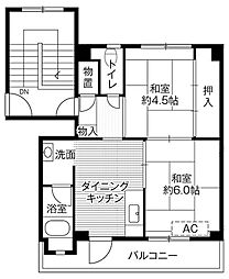 ビレッジハウス婦中1号棟 0202