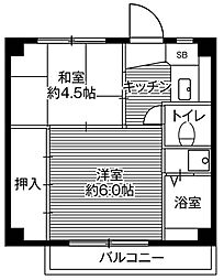 ビレッジハウス菅田6号棟 0403