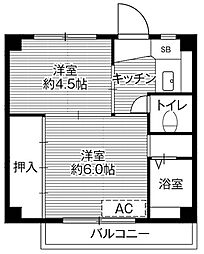 ビレッジハウス下九沢4号棟 0205