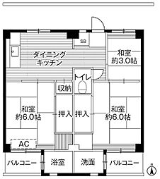 ビレッジハウス寺尾2号棟 0101