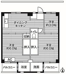 ビレッジハウス寺尾2号棟 0403