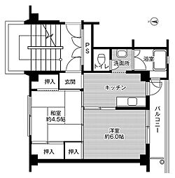 ビレッジハウス向田2号棟 0503