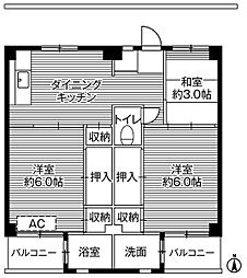 ビレッジハウス寺尾2号棟 0303