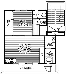 ビレッジハウス足利葉鹿2号棟 0303