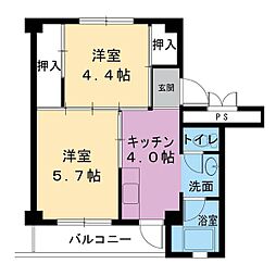 ビレッジハウス結城1号棟 0308