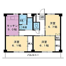 ビレッジハウス迎田3号棟 0503