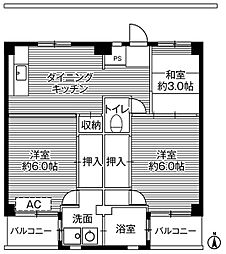 ビレッジハウス寺尾1号棟 0204