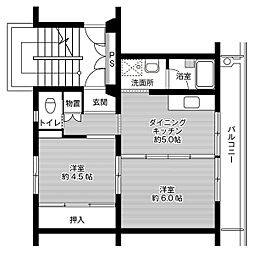 ビレッジハウス石橋第二2号棟 0101