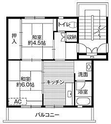 ビレッジハウス岩間2号棟 0105