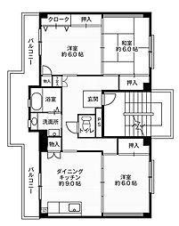 ビレッジハウス大島1号棟 0403