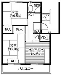 ビレッジハウス台宿2号棟 0404
