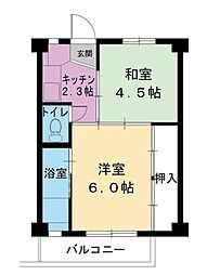 ビレッジハウス古城1号棟 0107