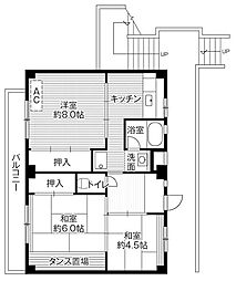 ビレッジハウス大谷4号棟 0203