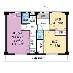 ビレッジハウス不入斗1号棟 0505