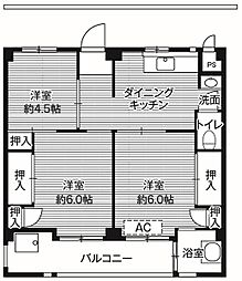 ビレッジハウス愛生1号棟 0102