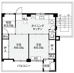 ビレッジハウス常盤台1号棟 0203