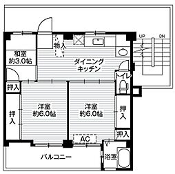ビレッジハウス常盤台1号棟 0203