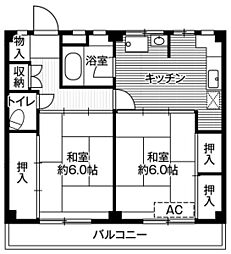 ビレッジハウス根岸2号棟 0205