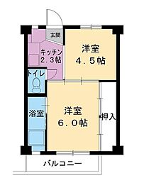 ビレッジハウス小矢部2号棟 0105