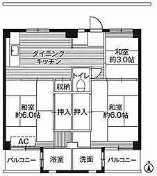 ビレッジハウス中根3号棟 0105