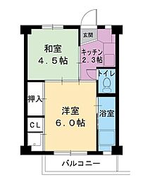 ビレッジハウス小矢部2号棟 0308