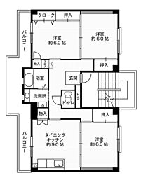 ビレッジハウス大島1号棟 0408