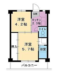 ビレッジハウス下九沢7号棟 0102