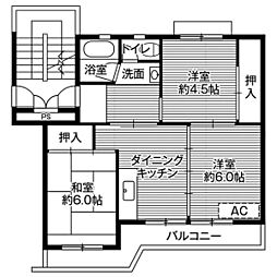 ビレッジハウス足利葉鹿2号棟 0302