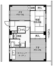ビレッジハウス荒川2号棟 0204