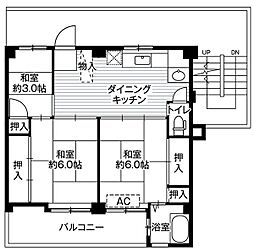 ビレッジハウス常盤台1号棟 0303