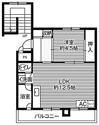 ビレッジハウス糸井1号棟 0506