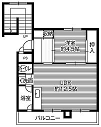 ビレッジハウス宮の沢6号棟 0402