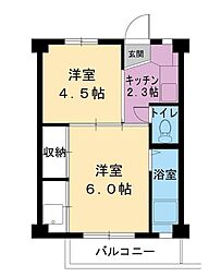 ビレッジハウス愛島1号棟 0204