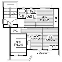 ビレッジハウス窪田2号棟 0502