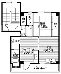 ビレッジハウス金ヶ崎1号棟 0104