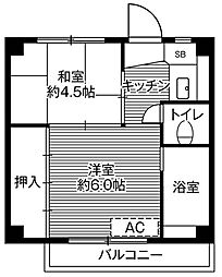 ビレッジハウス岡部1号棟 0403