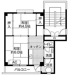 ビレッジハウス関ヶ丘第二4号棟 0307