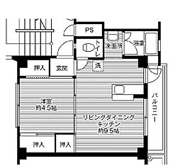 ビレッジハウス西端2号棟 0502